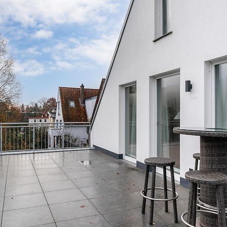Apartamento Penthouse Am Marschweg Oldenburg Exterior foto