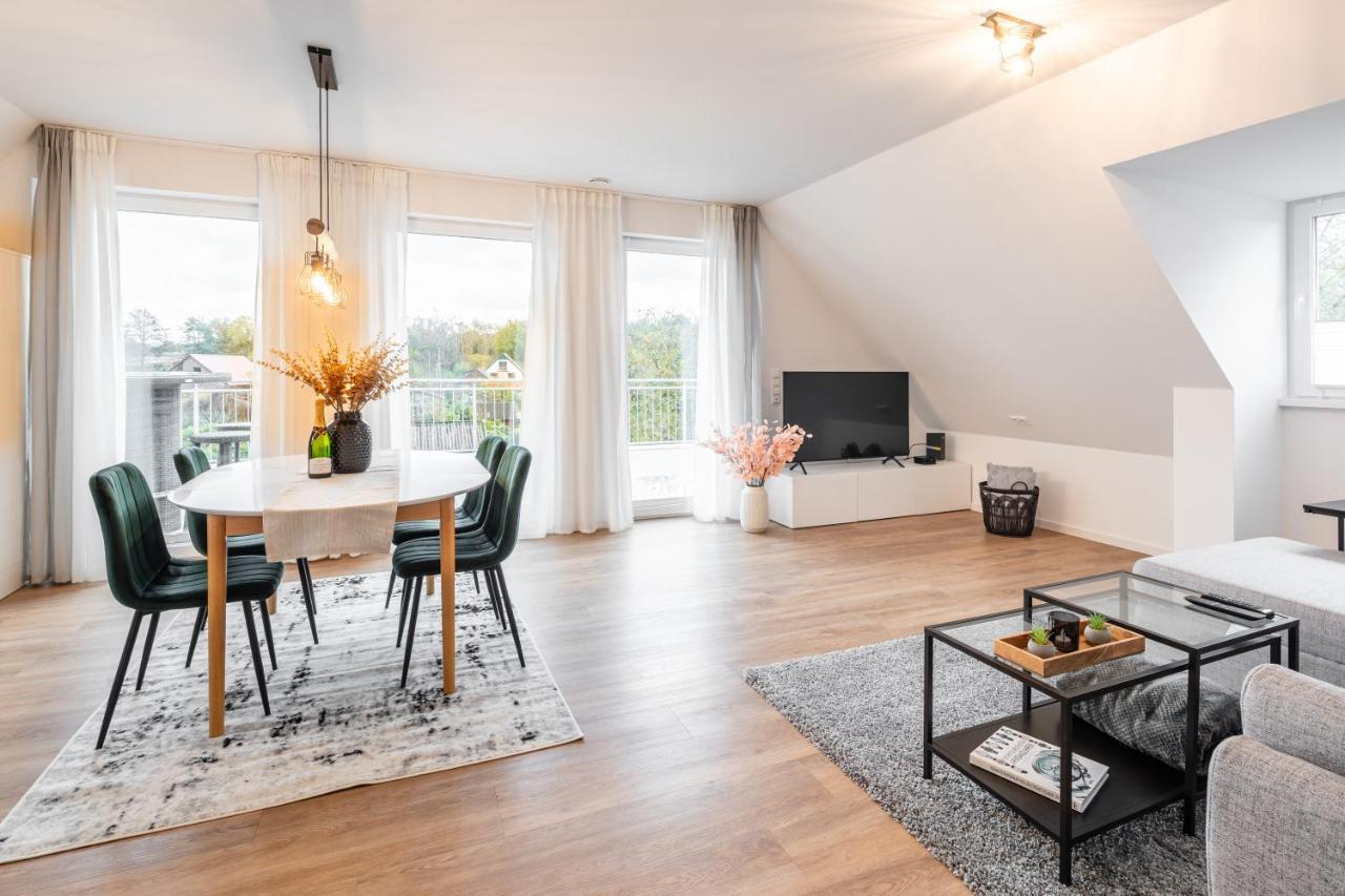 Apartamento Penthouse Am Marschweg Oldenburg Exterior foto