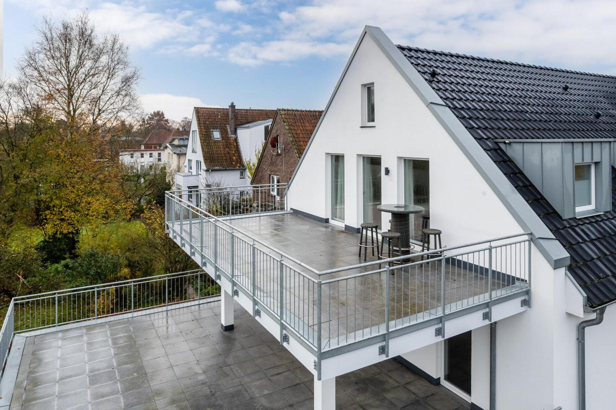Apartamento Penthouse Am Marschweg Oldenburg Exterior foto